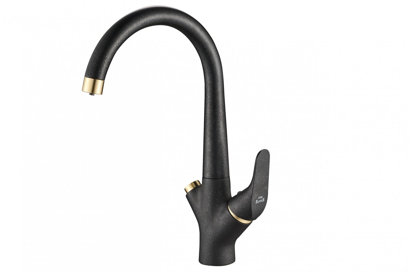 Смеситель для кухни под фильтр Steel Hammer SH 815 BLACK BR