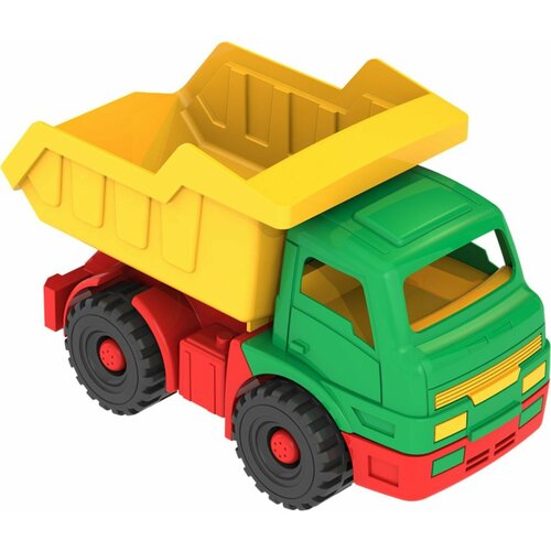 Пластиковая модель Самосвал Бычок, игрушечная машинка-грузовик для детей, игрушка для песочницы и дома пластиковая модель вертолёт барби розовый для детей игрушка для песочницы и дома