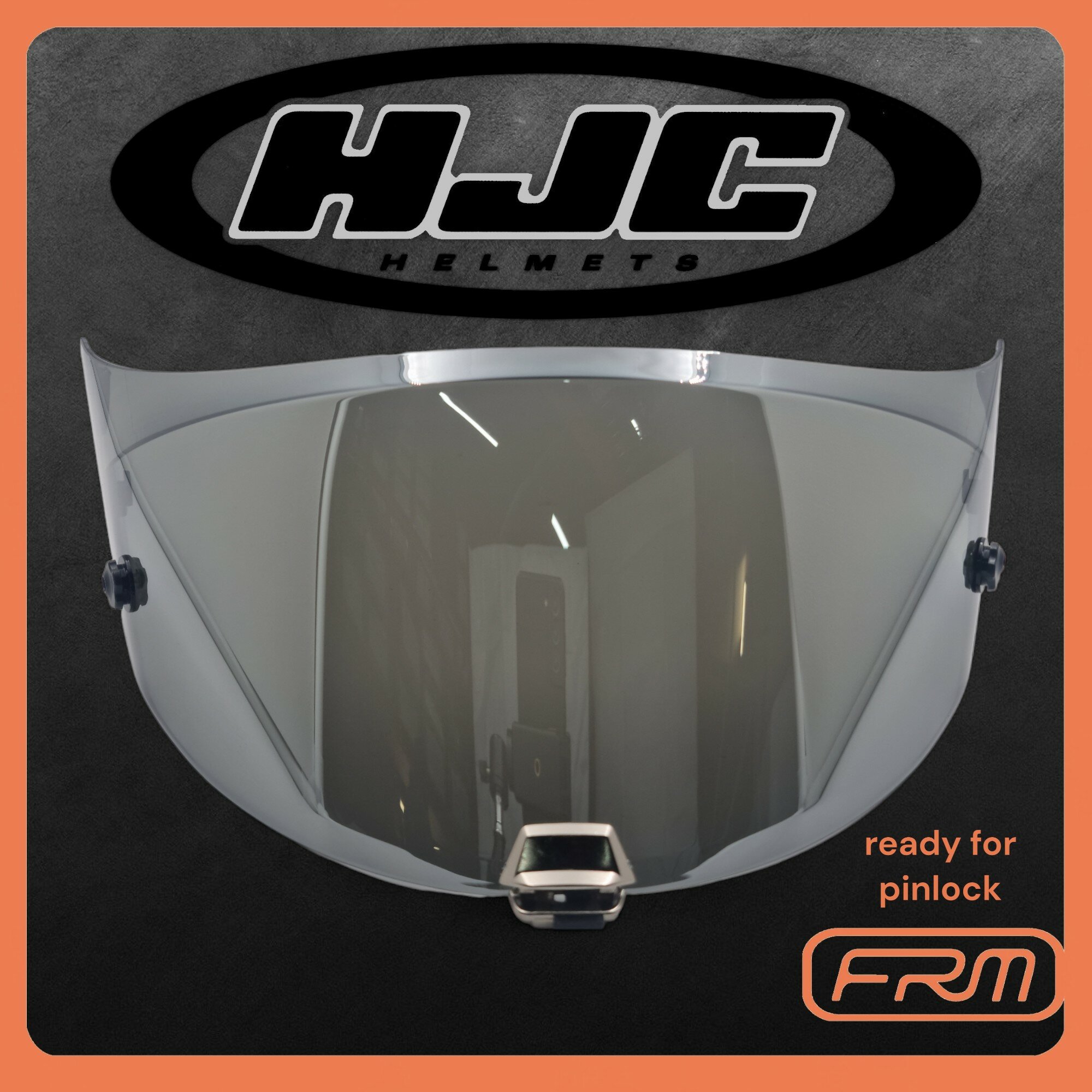 Визор HJ-26 для мото шлема мотоциклиста HJC RPHA 11 RPHA 70 на мотоцикл скутер мопед квадроцикл, зеркальный