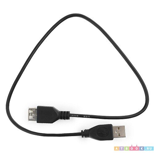 Кабель USB 2.0 AM-AF 1.8м Гарнизон GCC-USB2-AMAF-1.8M - фото №4