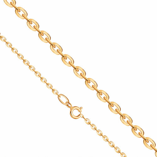 Цепь KARATOV, красное золото, 585 проба, длина 40 см, средний вес 1.06 г