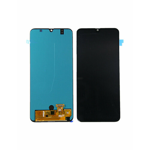 Дисплей для Samsung Galaxy A50 A505F в сборе Черный - (AMOLED) черный