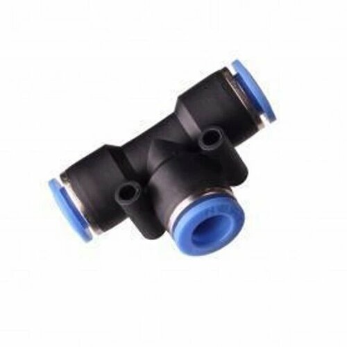Фитинг переходник для трубок 6 мм DAR тройник пластиковый Т-образный 245₽