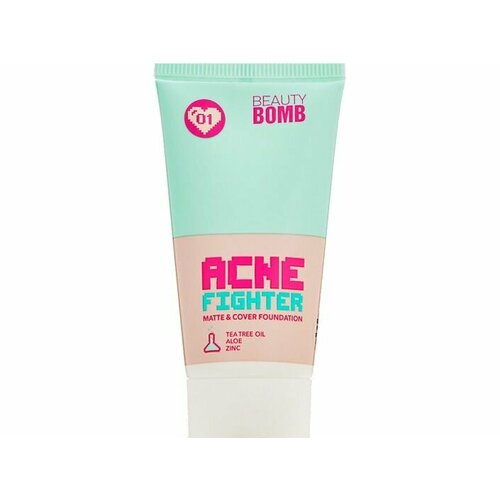 Тональный крем Beauty Bomb Matte & cover foundation ACNE FIGHTER