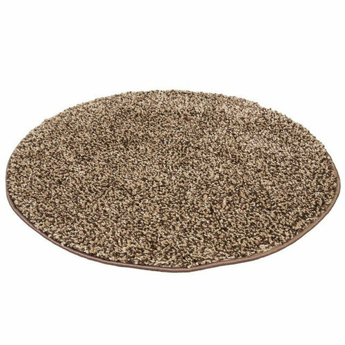 Ковер шагги sh60 круг d800мм бежевый полипропилен 3517₽