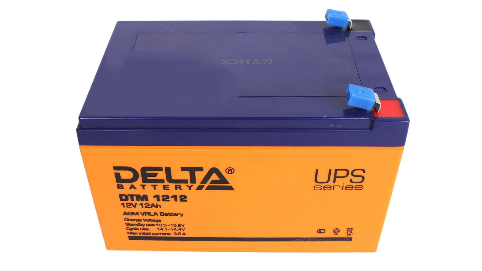 DELTA Battery DTM 1212 12В 12 А·ч - фото №14