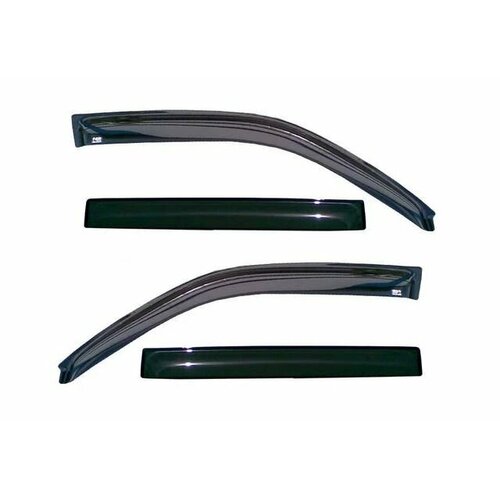 Дефлекторы окон ветровики ВАЗ 21102172 Дельта самокл 4 шт 910₽