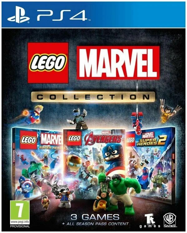 LEGO Marvel: Коллекция (Collection) Русская Версия (PS4)