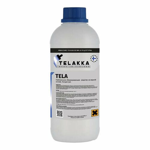 Нейтральное обезжиривающее средство на водной основе для очистки деталей от загрязнения TELAKKA TELA 1л