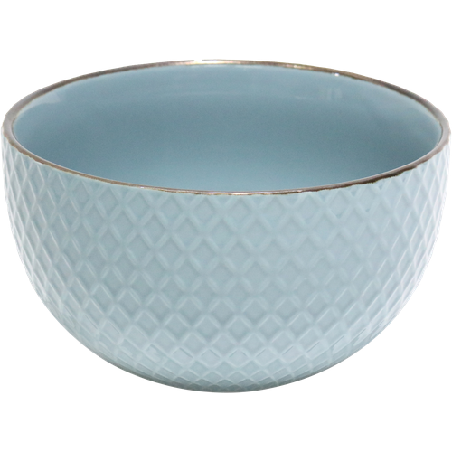 Салатник Ромбы цветной фарфор 13см 600₽