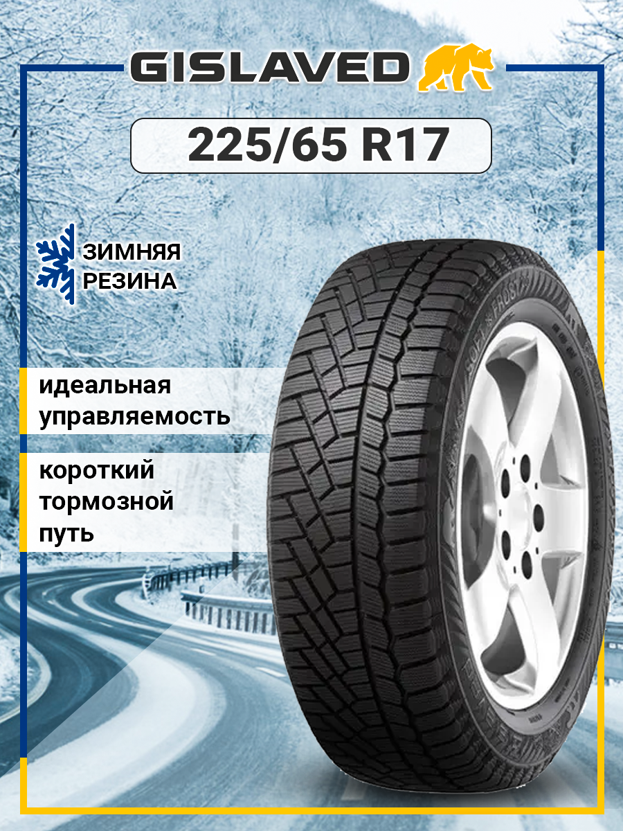 Шина Gislaved Soft Frost 200 SUV 225/65R17 102T