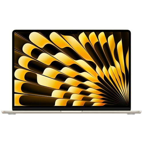 Ноутбук Apple MacBook Air 15 Apple M3/8Gb/256Gb/Apple graphics 10-core/Starlight ноутбук apple apple z1au0012j