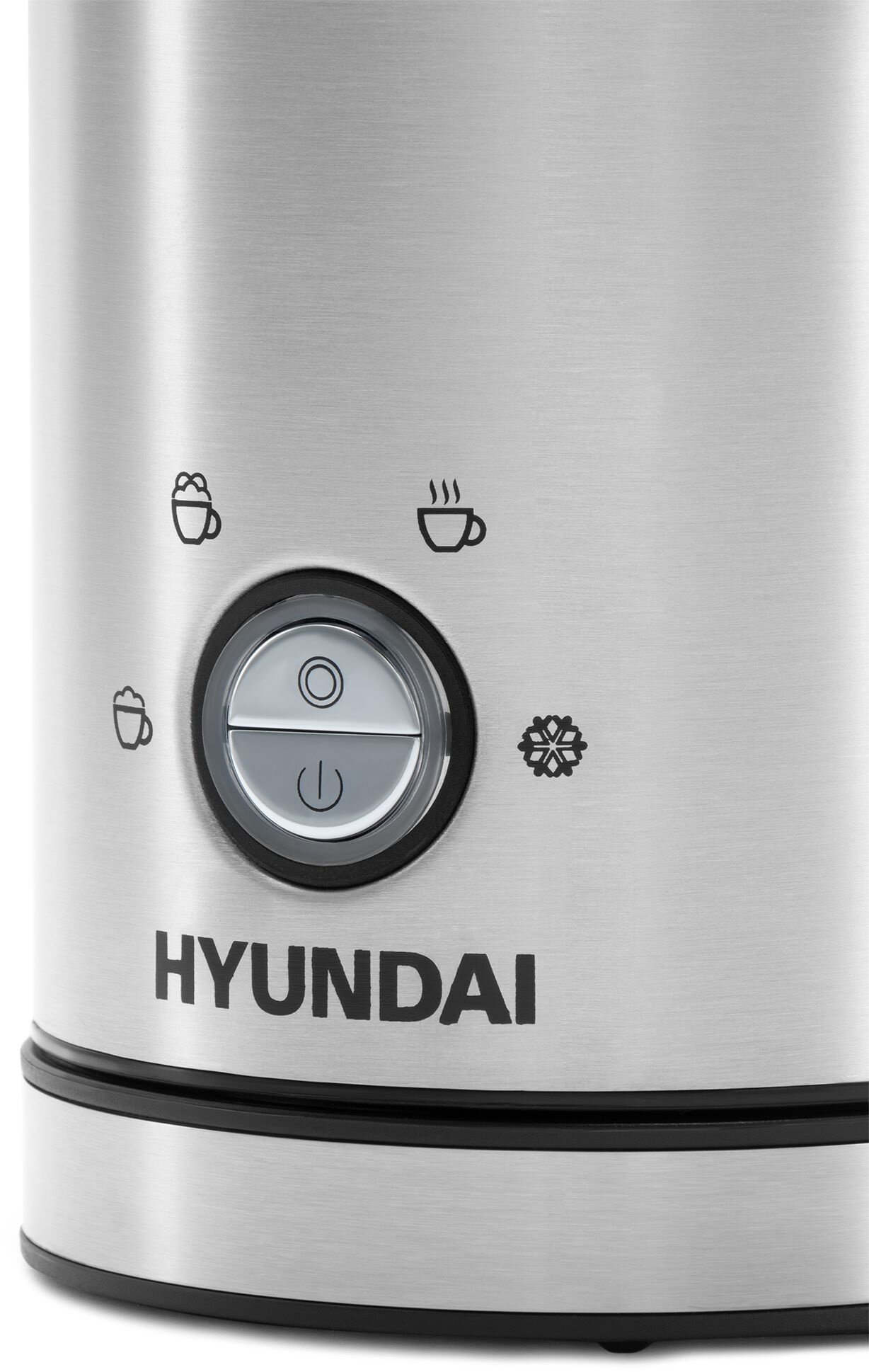 Капучинатор для молока Hyundai HMF-S100 серебристый 300мл - фото №13