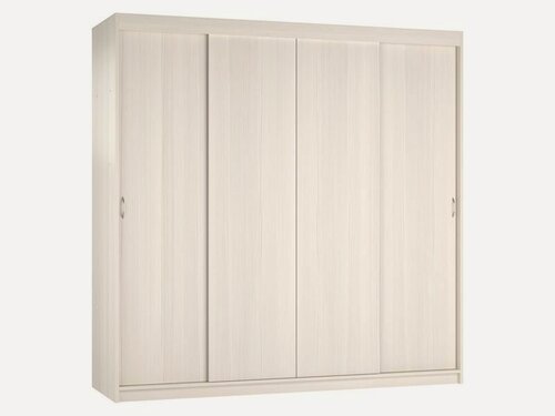 Изображение товара Шкаф купе для одежды со штангой "Эко 4" 200х220х45 Бодега белая