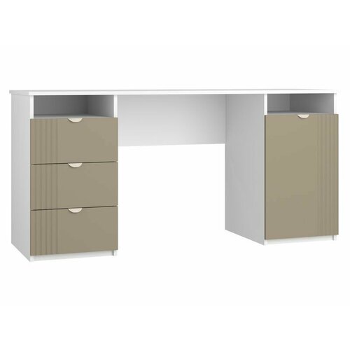 Компьютерный стол с ящиками Санторини 2 155х75х50 Мокко 38287₽