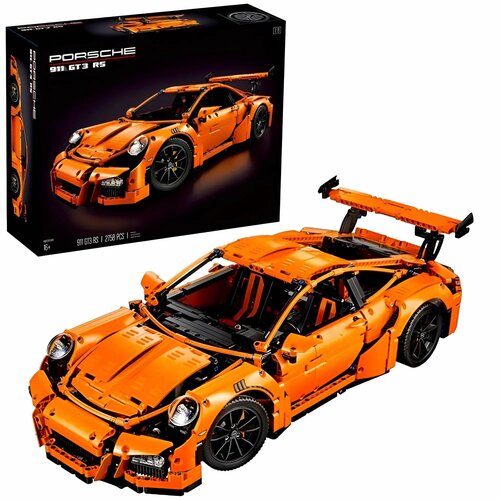 Конструктор Porsche 911 GT3 RS конструктор porsche 911 gt3 rs оранжевый 2729 деталей
