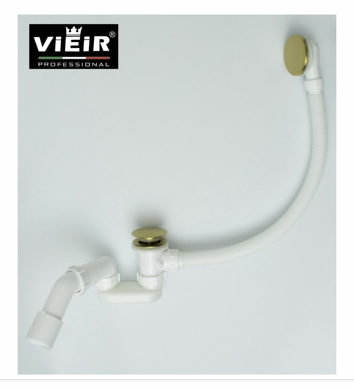 Пластиковая обвязка (автомат) для ванны (Золотой) ViEiR