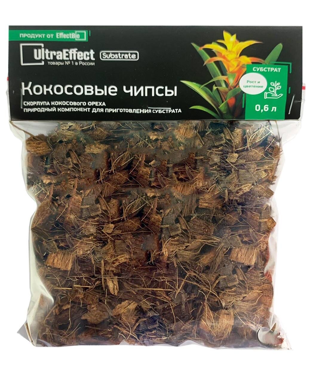 Субстрат UltraEffect BioLine - Кокосовые чипсы 0.6л