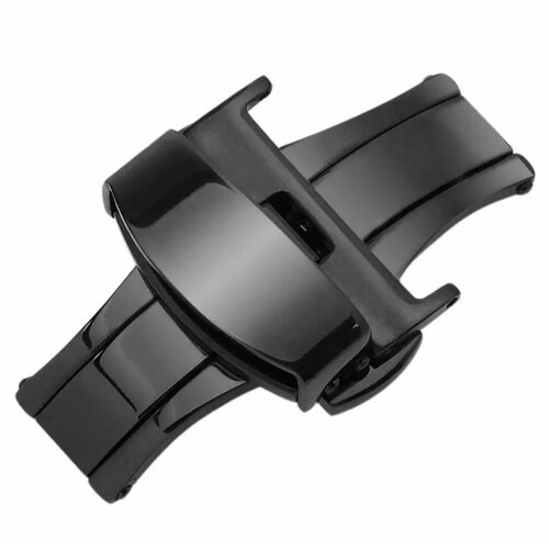 Застёжка клипса бабочка для Кожанных ремешков.