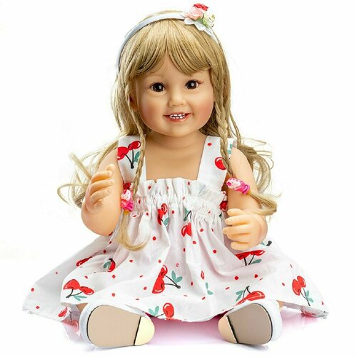 Кукла Реборн виниловая 55см в пакете (FA-050)