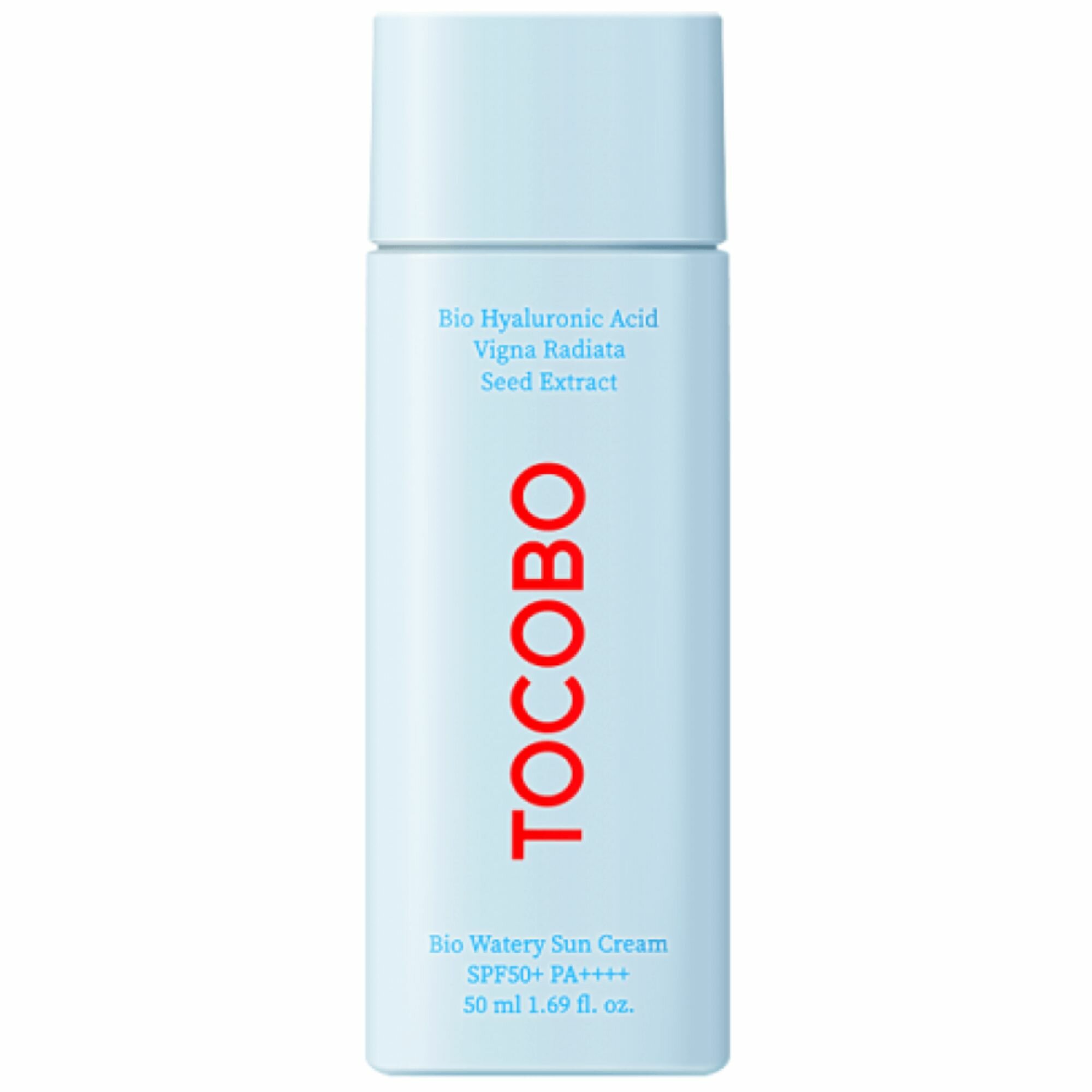 Tocobo Солнцезащитный флюид для лица с растительными экстрактами Bio Watery Sun Cream SPF50+, 50 мл.