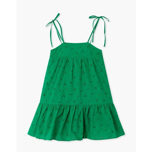 Платье Gloria Jeans, размер 10-12л/146-152, зеленый платье gloria jeans размер 10 12л 146 152 белый