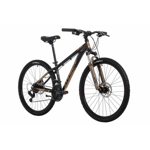 Велосипед STINGER 26 ELEMENT EVO золотистый, алюминий, размер 14 велосипед stinger element evo se 2022г рама 20 диам колес 29