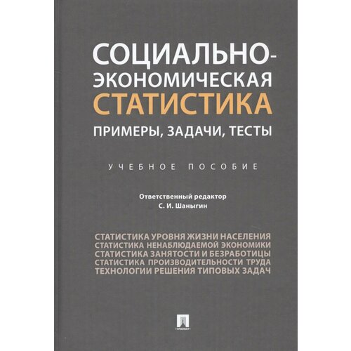 Социально-экономическая статистика: Примеры, задачи, тесты. Учебное пособие нарышкин дмитрий григорьевич химическая термодинамика с mathcad расчетные задачи учебное пособие