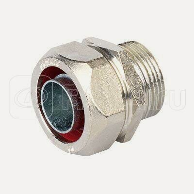 Изображение товара Муфта металлорукав-коробка DN 40, М40*1.5 наружная резьба, DKC 6014-40A