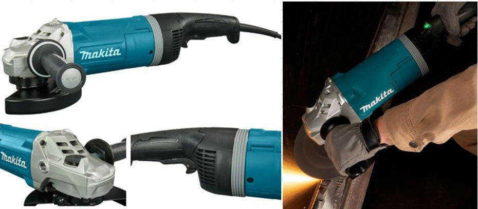 Машина шлифовальная угловая Makita GA9080X1 - фото №9