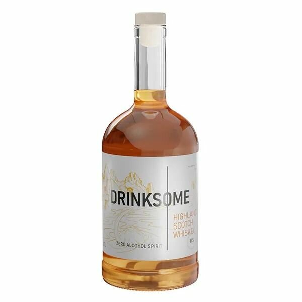 Напиток безалкогольный "Шотландский виски" стекло 700 мл, D88,H219мм - фотография № 1