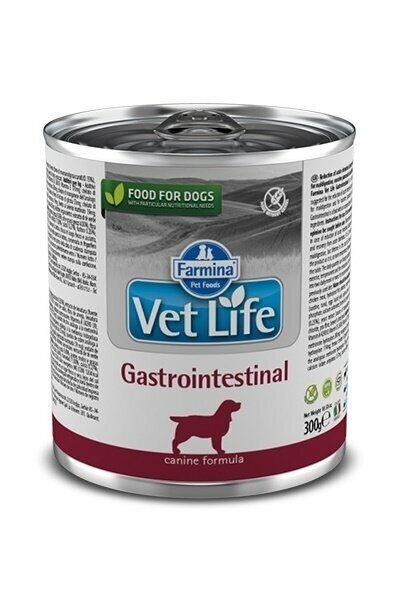 Farmina влажный корм для взрослых собак, деликатное пищеварение, лечение ЖКТ (6шт в уп) 300 гр