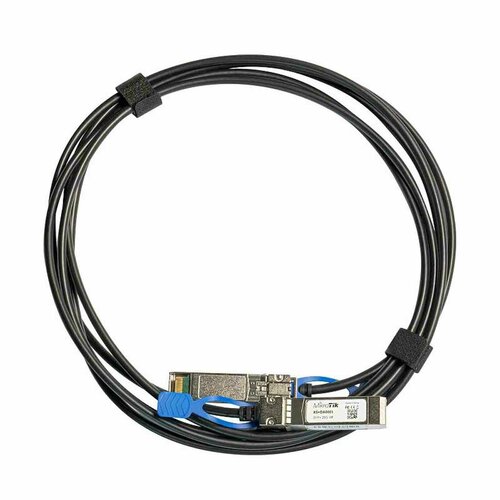 Кабель XS+DA0003 патч корд mikrotik xs da0003 25g 3м черный sfp28 sfp28