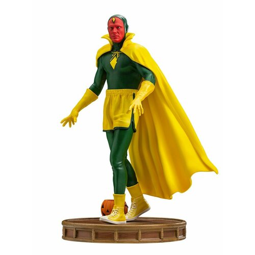 Коллекционная фигурка Iron studio 1/10 Marvel: WandaVision - Vision Halloween Version (Айрон Студио Марвел: Ванда/Вижн - Вижн Хеллоуин версия, 18 см)