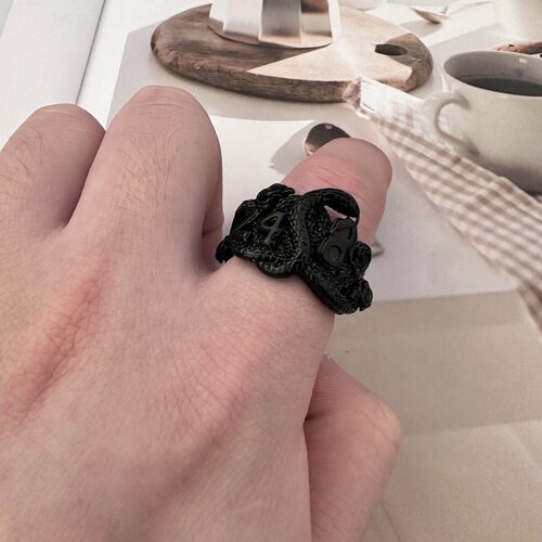 Кольцо плетеное, размер 20