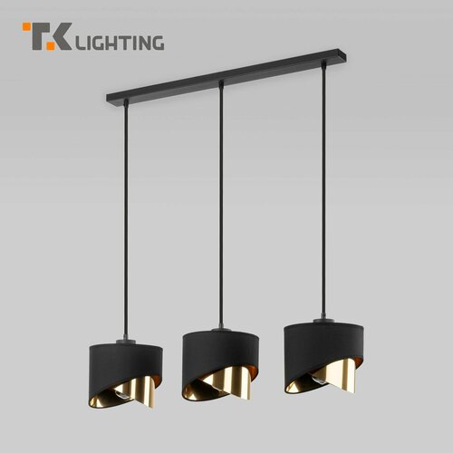 Подвесной светильник TK Lighting Grant Black 4877, цвет черный, 3 лампы