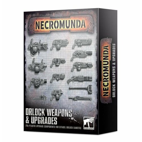 Набор миниатюр Games Workshop Necromunda: Orlock Weapons & Upgrades totrait tactical movable pistol holsters for 1911 with flashlight or laser mounted right hand waist belt gun holster