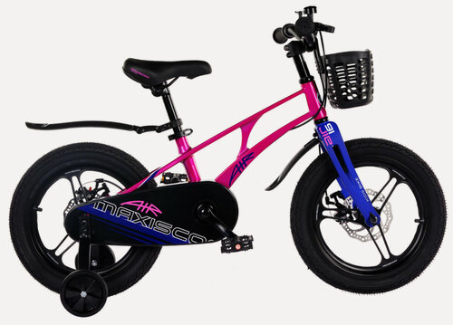 Изображение товара Детский велосипед Maxiscoo Air Pro 16" (2024) 16 Темно-розовый (100-120 см)
