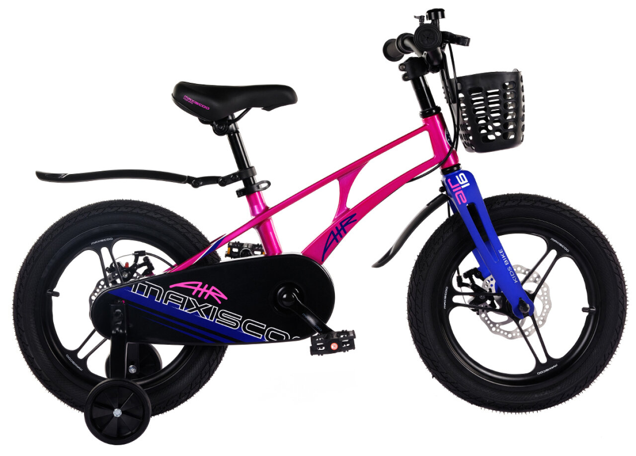 Детский велосипед Maxiscoo Air Pro 16" (2024) 16 Темно-розовый (100-120 см)