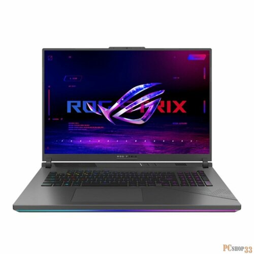 Ноутбук Asus ROG Strix G18 G814JIR-N6048 Core i9 14900HX 16Gb SSD1Tb NVIDIA GeForce RTX4070 8Gb 18 IPS WQXGA 2560x1600 noOS grey WiFi BT Cam 90NR0ID6-M002E0 29138000₽