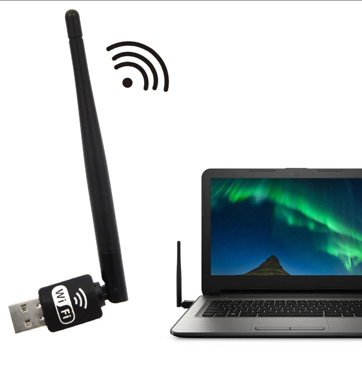 Wi-Fi адаптер Pix-Link LV-UW10RK-5DB (PC/STB) 5DBi (черный)