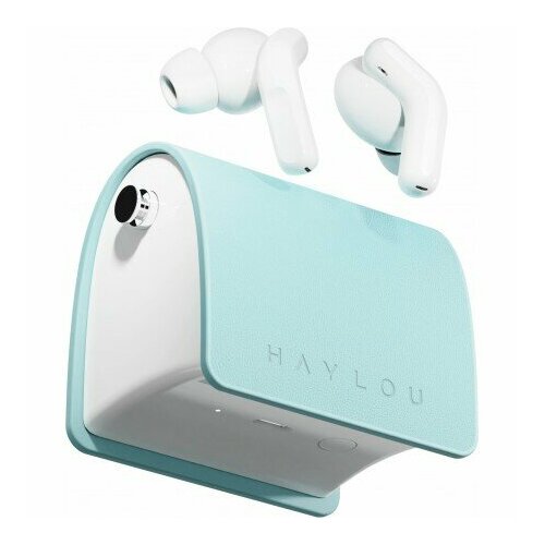 Наушники Haylou T87 Lady Bag белыйбирюзовый с цепочкой 7213₽