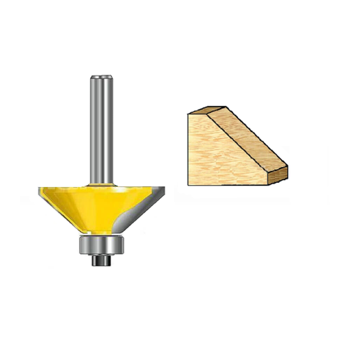 Фреза кромочная конусная Эконом 45градусов 50,8х27x12x71х2Т Makita D-48723