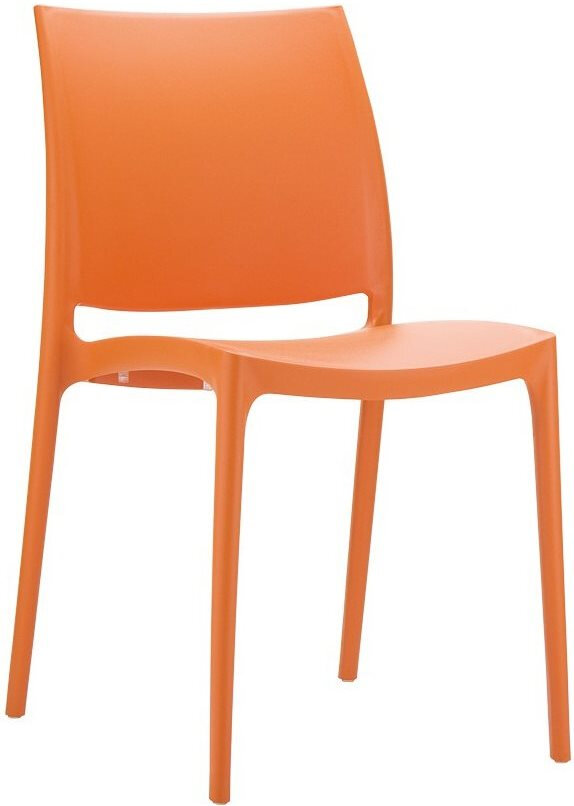 Обеденный стул Siesta Contract Maya, оранжевый