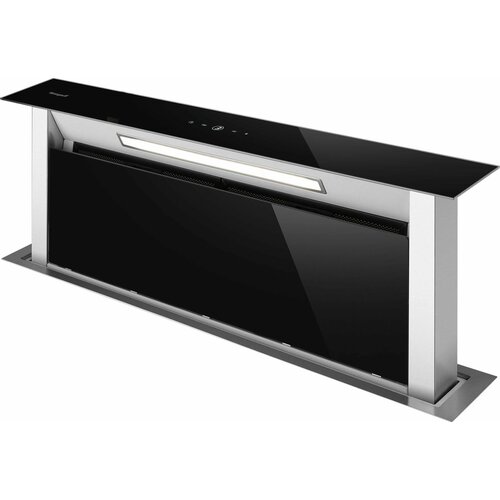 Вытяжка встраиваемая Weissgauff Down Draft 900 Touch черный управление сенсорное 1 мотор 7361000₽