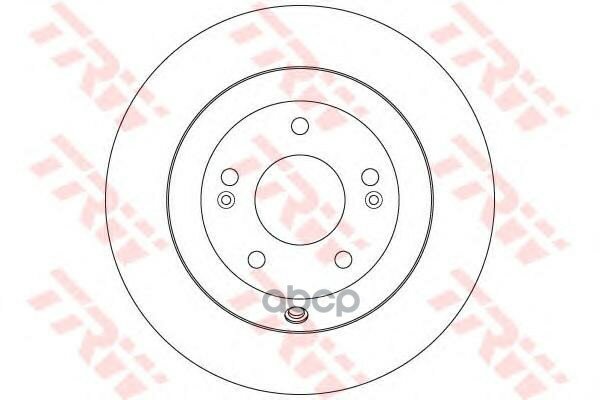 Диск Торм. зад. Hyundai Santa Fe Ii, Santa Fe Iii, Grand Santa Fe 09=> TRW арт. DF7996