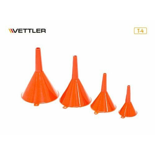VETTLER Воронки пластиковые к-т 4шт d-507595115мм VETTLER 495₽