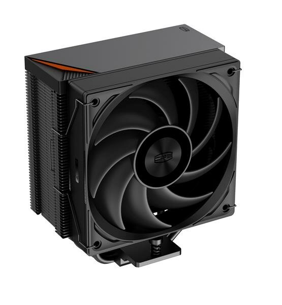 Кулер PCCooler RZ400 BK S115X/1200/1700/18XX/AM4/AM5 (18 шт/кор, TDP 230W, 1x120mm PWM FAN, 4 тепловые трубки 6мм, 500-2200RPM, 28-32dBa)