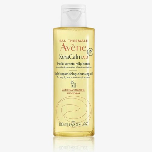 Avene Очищающее масло для очень сухой и атопичной кожи лица и тела XeraCalm, 100 мл