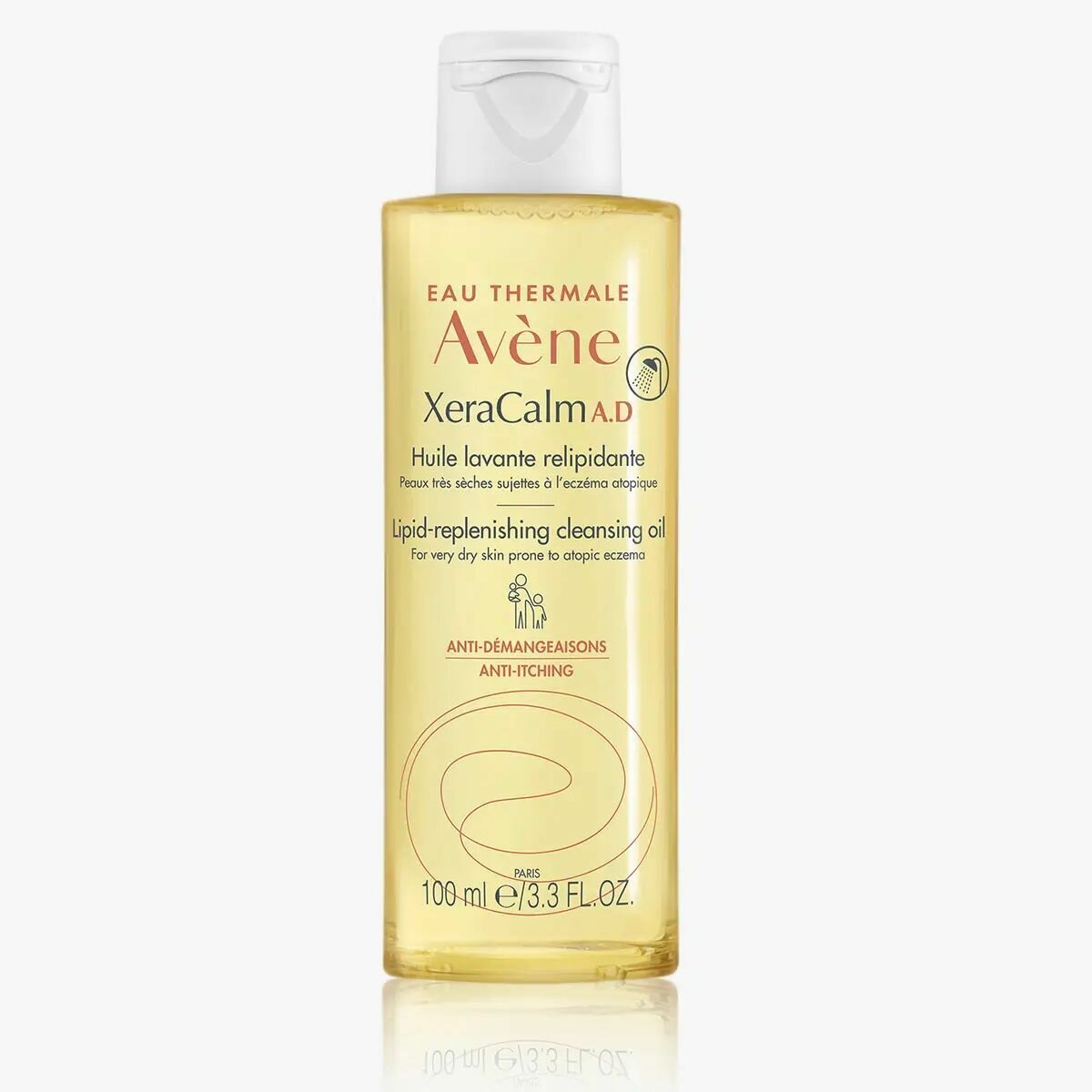 Avene Очищающее масло для очень сухой и атопичной кожи лица и тела XeraCalm, 100 мл